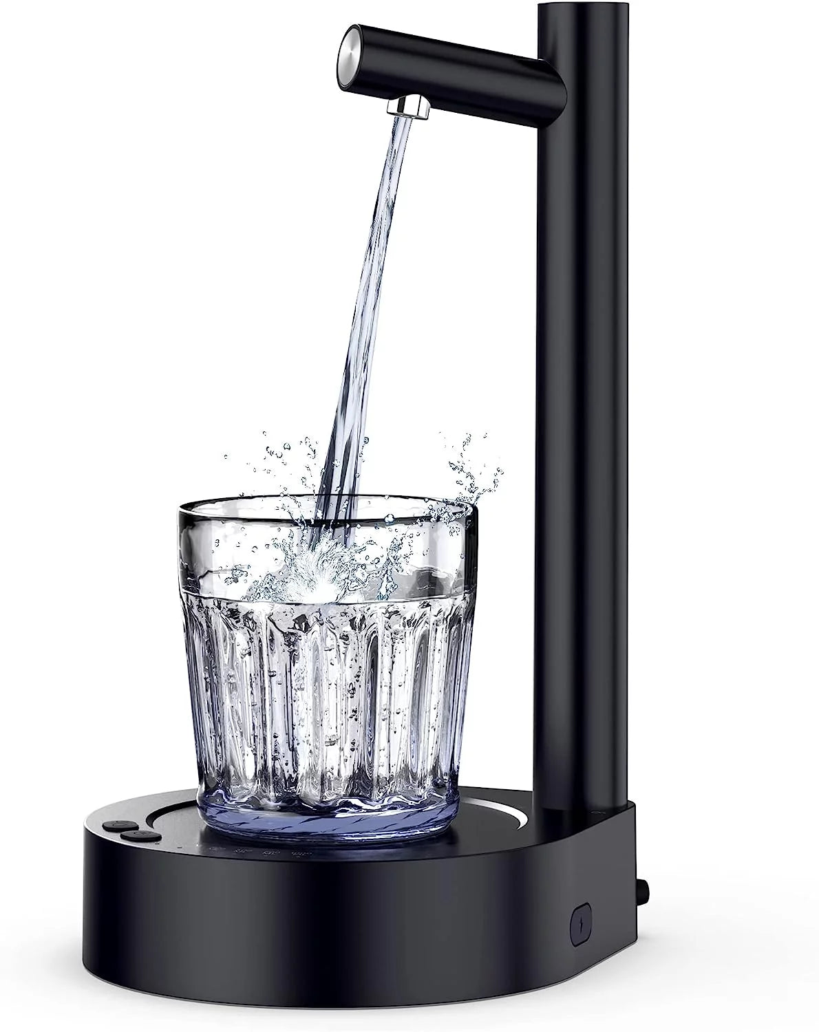 Desktop Water Bottle Dispenser with Type-C Charging - 5 Gallon Capacity